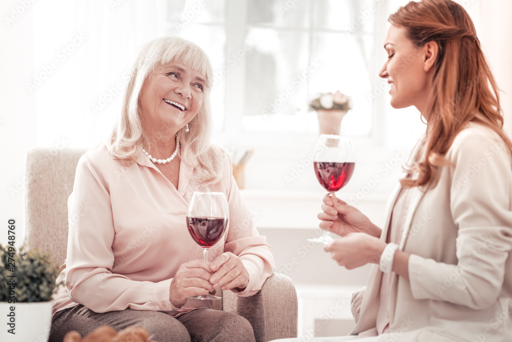 Mother and daughter having great time together Mother and daughter having great time together
