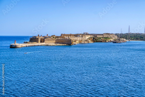 Fototapeta Naklejka Na Ścianę i Meble -  The Grand Harbour in Valletta, Malta