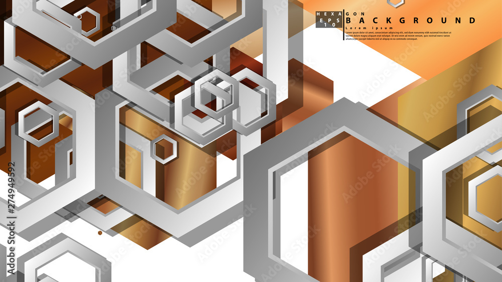 Fototapeta premium Modern geometric abstract vector templates wood color compositions. Vector illustration