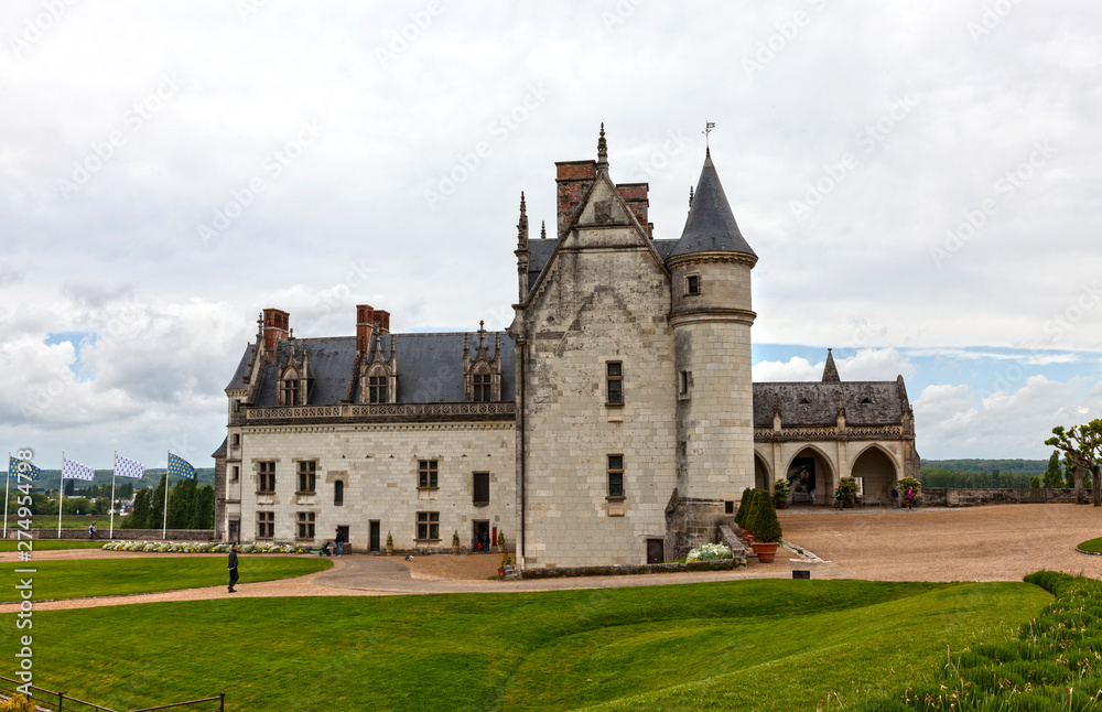 Old castle. Chateau Ambroise 
