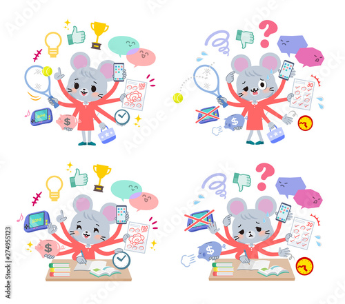 animal mouse girl