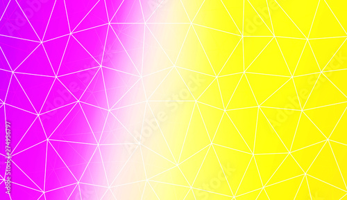 Hipster pattern with polygonal pattern with triangles elements. For modern interior design, fashion print. Vector illustration. Blurred Background, Smooth Gradient Texture Color.