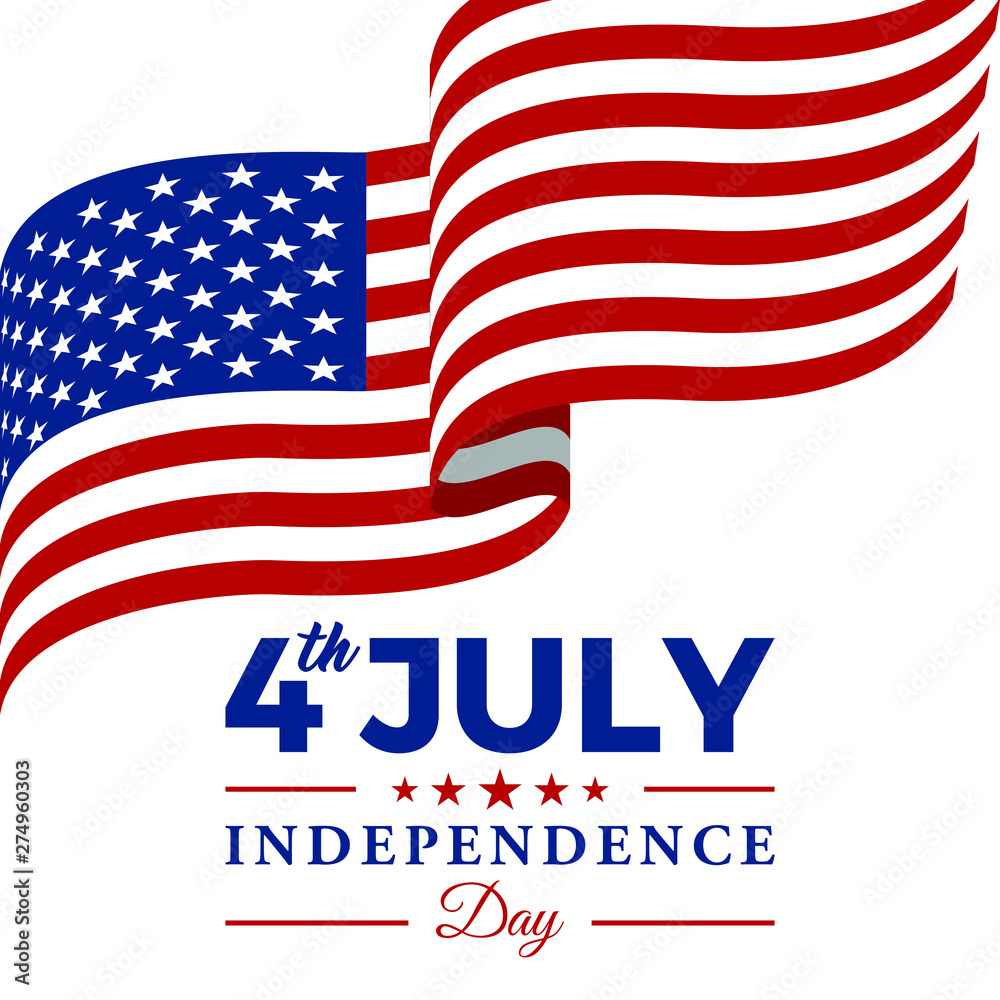 Modern Fourth Of July United States Independence Day Celebration Flag Background Header Banner Blue and Red Color For Personal and all Business Company with High end Look Modern Fourth Of July United States Independence Day Celebration Flag Background Header Banner Blue and Red Color For Personal and all Business Company with High end Look