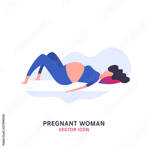 Pregnant woman icon