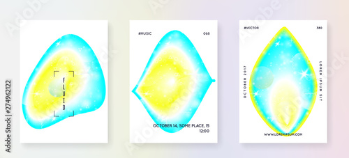 Music fest summer poster and flyer.