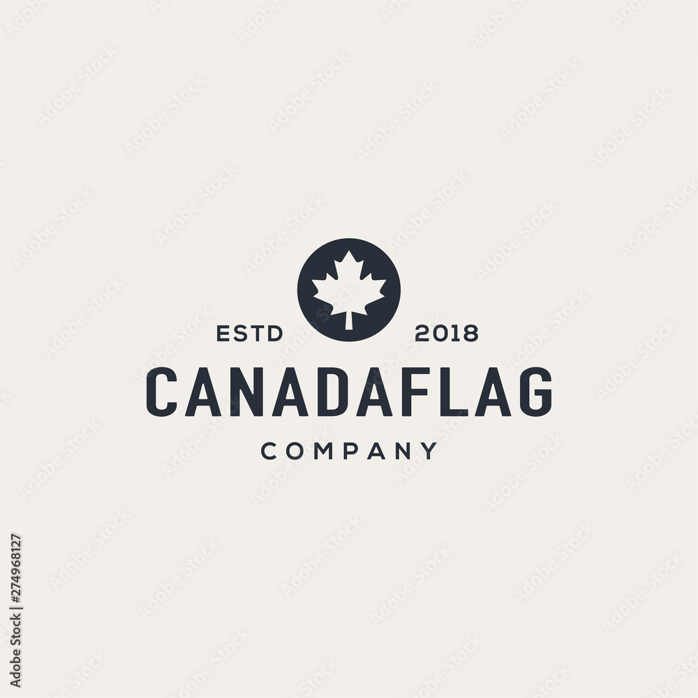 Maple leaf logo design concept. Universal maple leaf logo. Maple leaf logo design concept. Universal maple leaf logo.