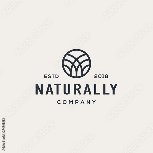 Tree logo design concept. Universal nature logo.