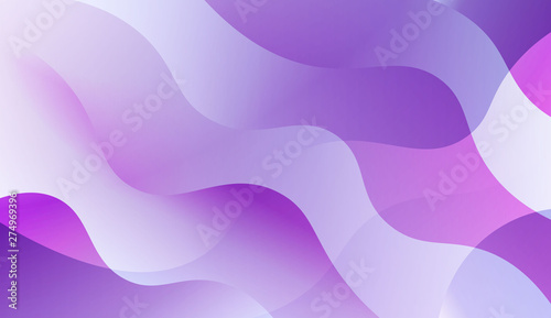 Abstract Background With Wave Gradient Shape. For Your Design Ad, Banner, Cover Page. Vector Illustration with Color Gradient.