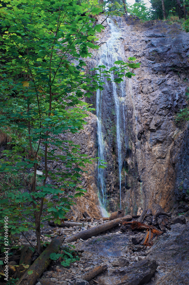 Fototapeta premium View of Duhovy waterfall