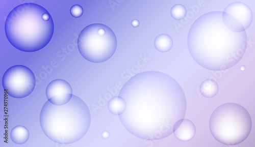 Geometric background with dynamic drop compositions. For cover page, landing page, banner. Pastel Gradient Color Vector illustration.