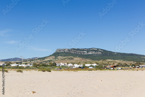 Beach and dune in Bolonia on the coast of Andalusia © were