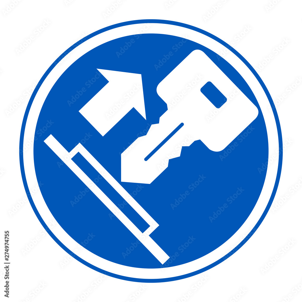 Pull Key Symbol Sign Isolate On White Background,Vector Illustration EPS.10 Pull Key Symbol Sign Isolate On White Background,Vector Illustration EPS.10