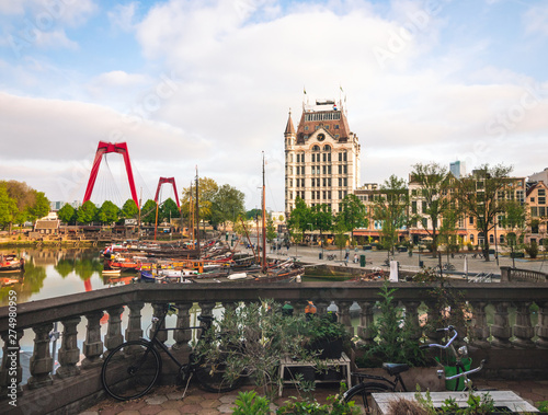 Obraz na płótnie Rotterdam, Netherlands w salonie