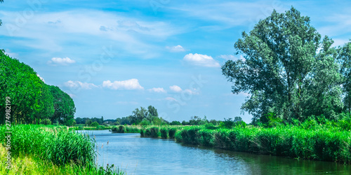 Small river in Dutch polder