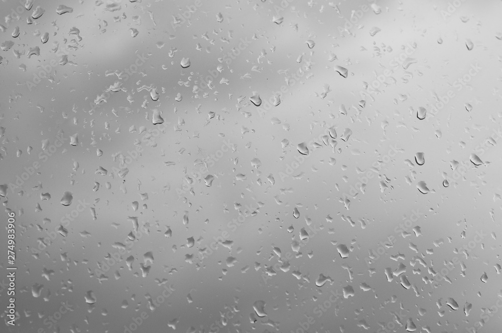 rain drops on window