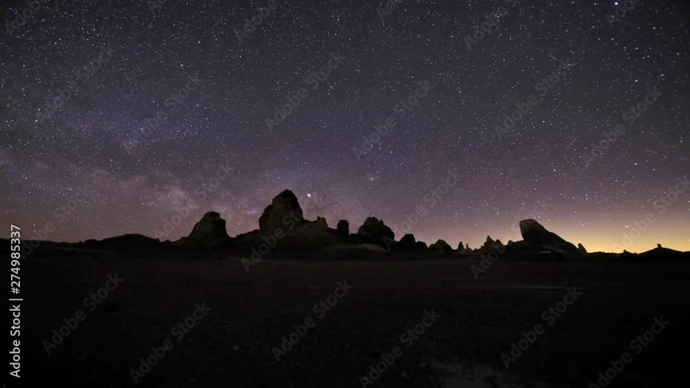 Time Lapse of the Stars at Night Time Lapse of the Stars at Night