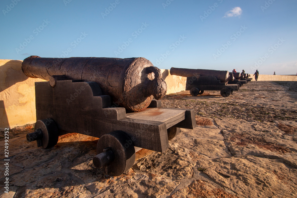 old rusty cannon