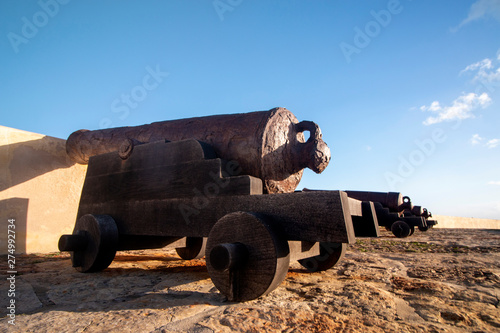 old rusty cannon