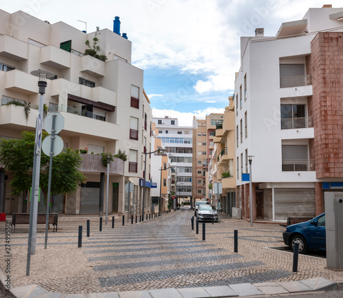 Streets of Faro city
