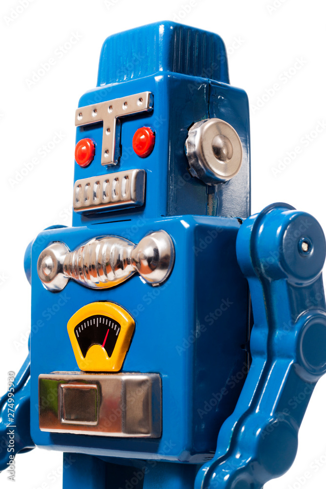 Fototapeta premium Vintage tin robot toy