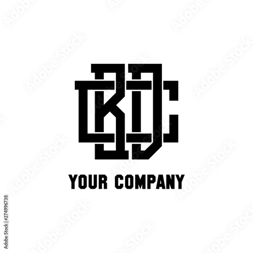 cbd initial logo design