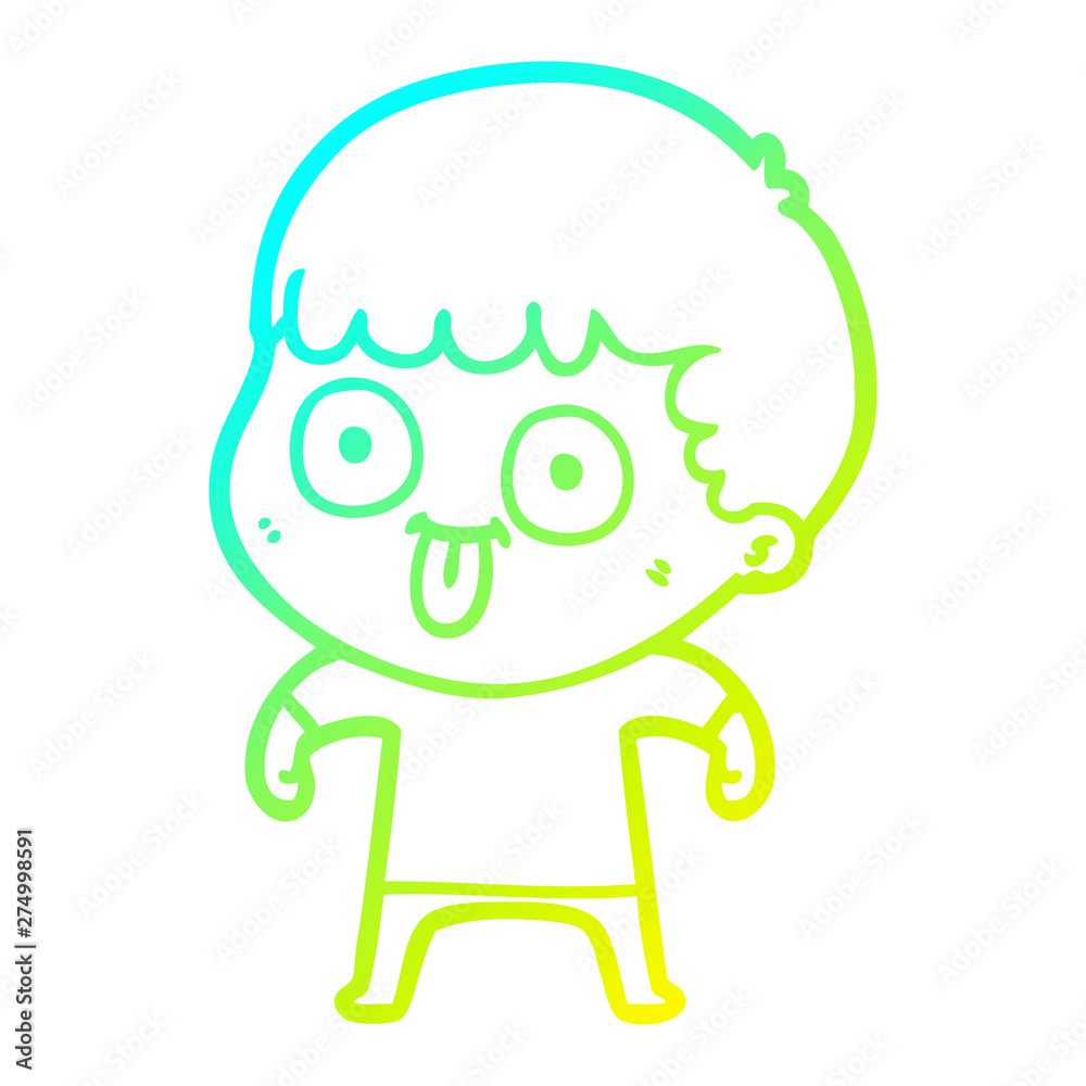 cold gradient line drawing cartoon man staring cold gradient line drawing cartoon man staring