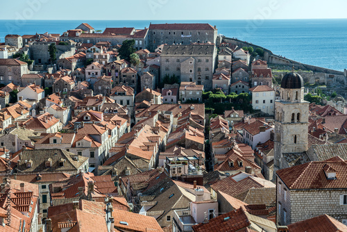 Franciscan Church and Monastery seen from Walls of Dubrovnik, Croatia