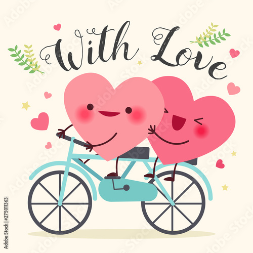 cute cartoon hearts