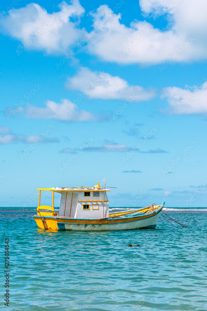 Porto de Galinhas, Ipojuca, Pernambuco, Brazil - May, 2019: one of the most beautiful beaches in the world, where you can take a raft and go visit natural pools on the coast Porto de Galinhas, Ipojuca, Pernambuco, Brazil - May, 2019: one of the most beautiful beaches in the world, where you can take a raft and go visit natural pools on the coast