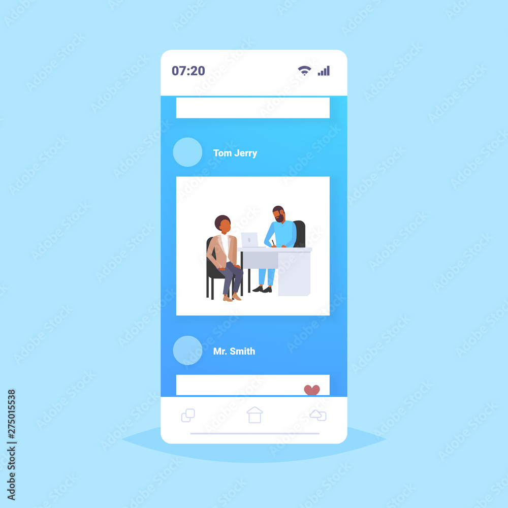 patient receiving a prescription african american man having consultation with male doctor sitting at workplace medicine and healthcare concept smartphone screen mobile app full length flat patient receiving a prescription african american man having consultation with male doctor sitting at workplace medicine and healthcare concept smartphone screen mobile app full length flat