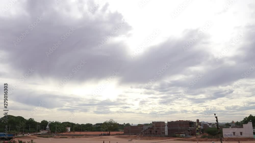 time lapse of beautiful Andhra in India time lapse of beautiful Andhra in India