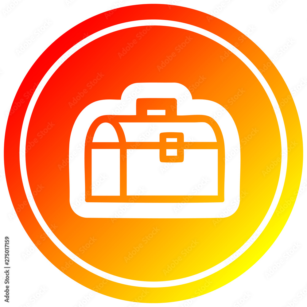tool box circular in hot gradient spectrum tool box circular in hot gradient spectrum