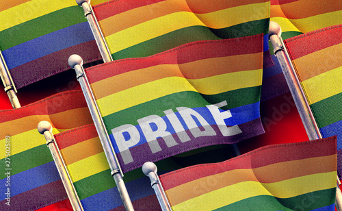 gay pride rainbow flag