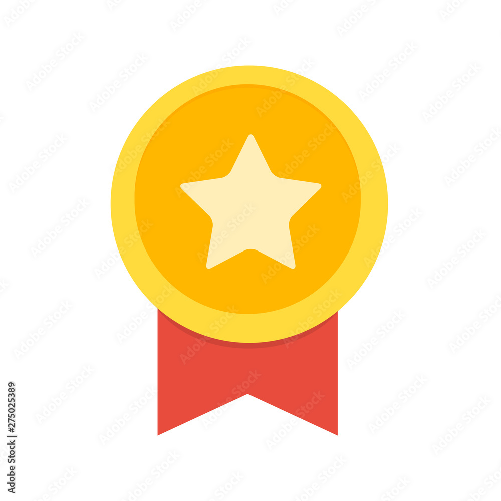 winner award icon vector,star award,star reward,medal icon
