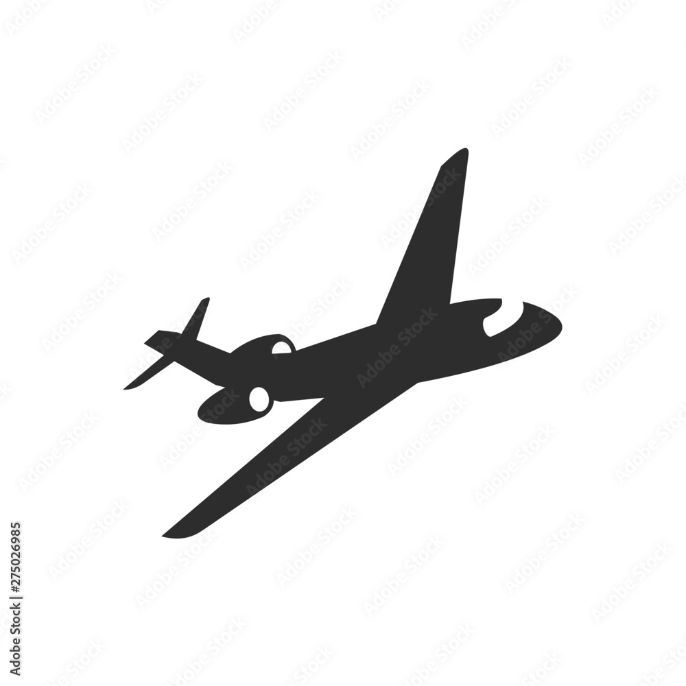 Simple Graphic Airplane