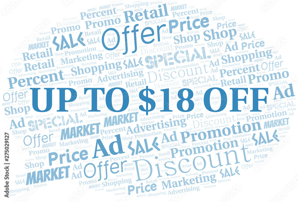 Up To $18 Off word cloud. Wordcloud made with text only. Up To $18 Off word cloud. Wordcloud made with text only.