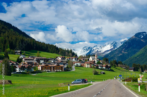 village in alps