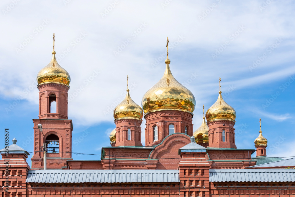 Obraz premium Church of the Golden domes.