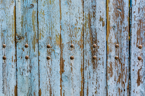 Old wooden fence