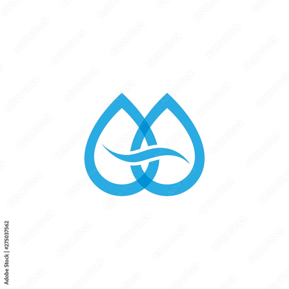 water drop Logo Template vector illustration design water drop Logo Template vector illustration design
