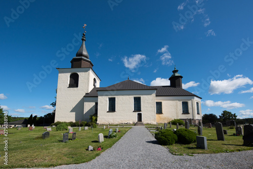 The church of Östra Ryd in Vaxholm Stockholm