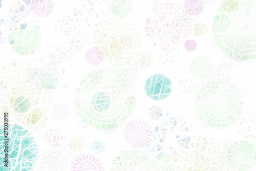  beautiful illustration of an abstract background of colored circles