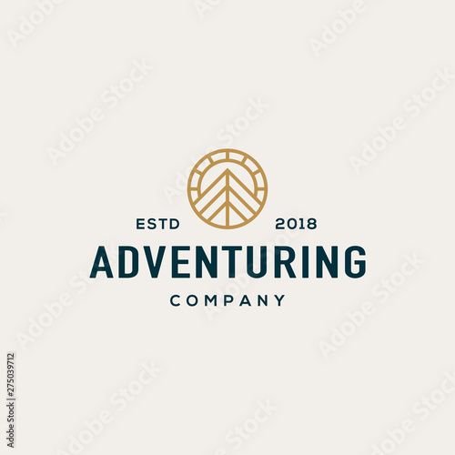Arrowhead logo design concept. Universal arrow logo.