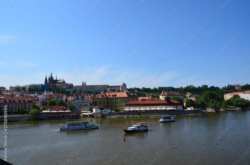 Obraz premium Fotos urbanas en Praga