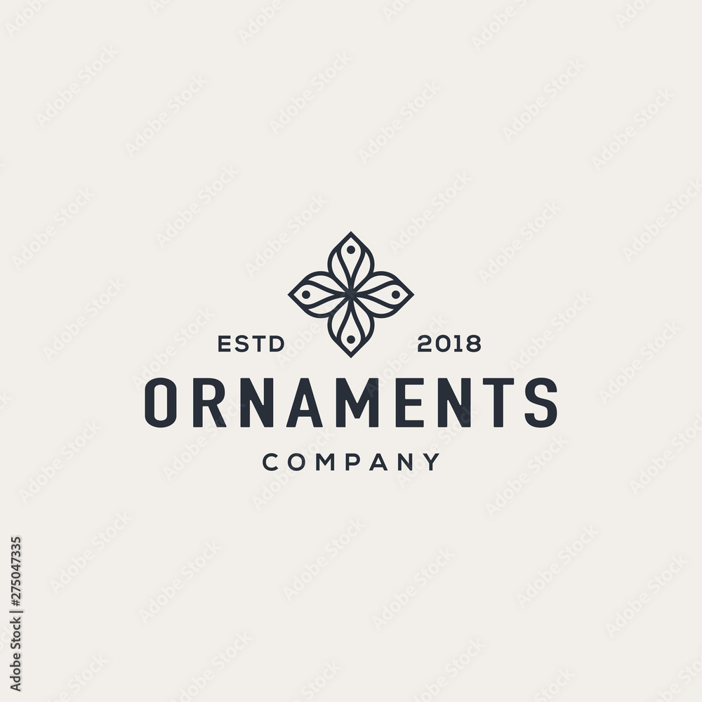 Flower logo design concept. Universal flower logo. Flower logo design concept. Universal flower logo.