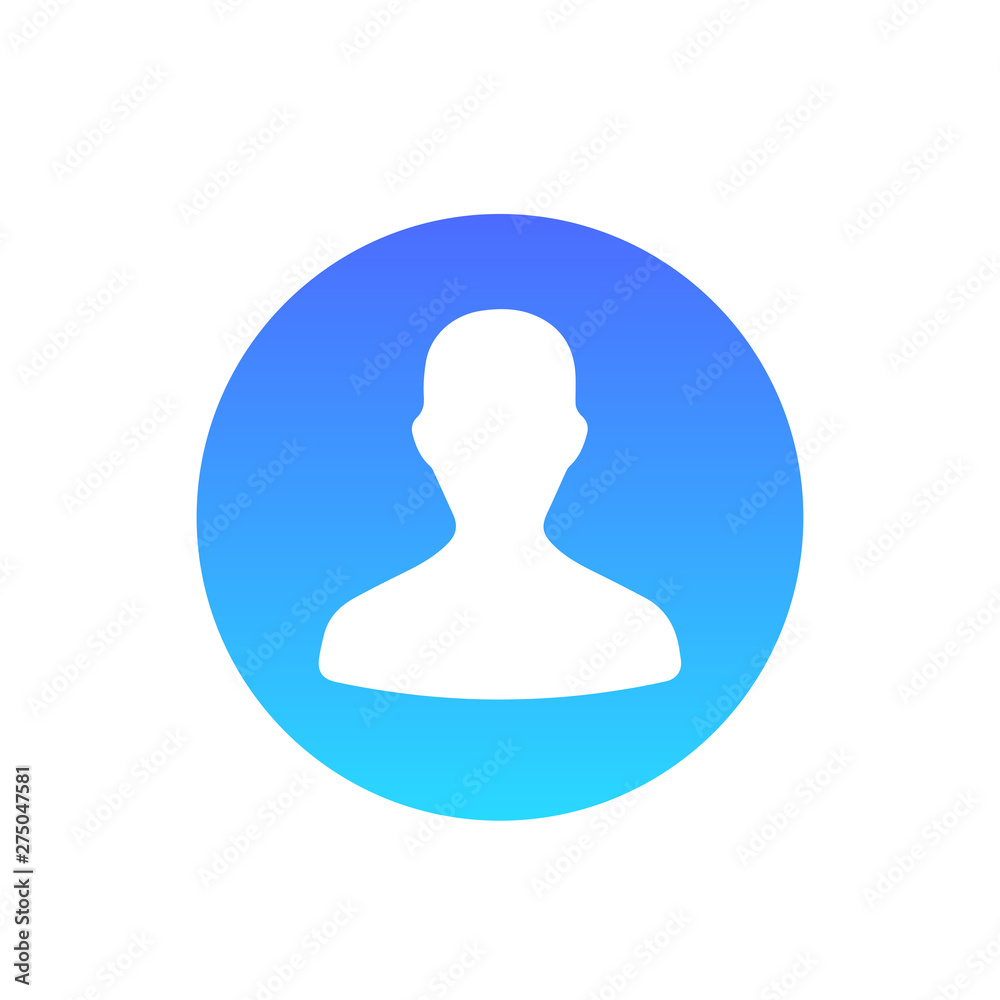 avatar contact icon illustration vector avatar contact icon illustration vector