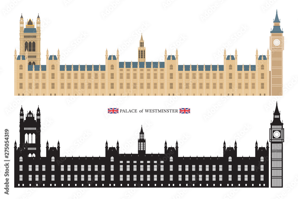 Obraz premium Palace of Westminster and Big Ben London, England