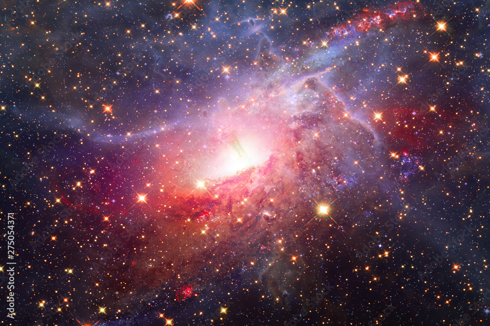 Fototapeta premium Amazing galaxy. Stars, nebula and gas. The elements of this image furnished by NASA.