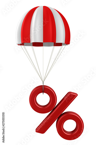 percent and parachute on wh...