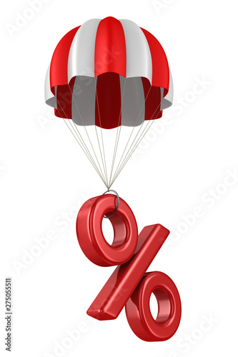 percent and parachute on wh...